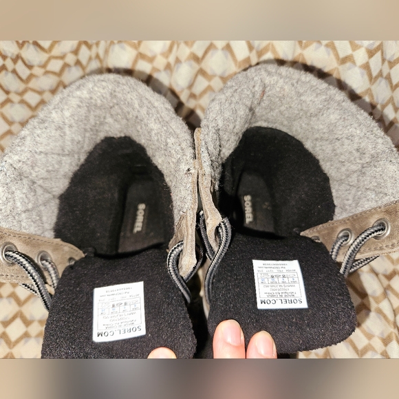 Womans Sorel Boots Tan size 7.5 - Picture 4 of 11